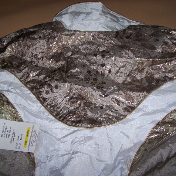 Active Frontier Int. Ladies Small Taupe Nylon Jogging / Leisure Wear Suit Set - Picture 6 of 13